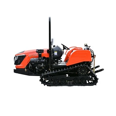 Minitractor sobre orugas